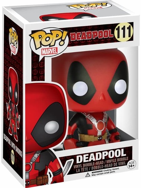 Funko POP #111 Marvel Deadpool Two Swords Figure, Razors Edge Collectibles